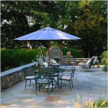 Bluestone Patio Seatwall